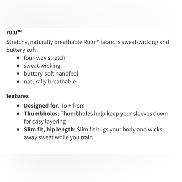 Lululemon Healthy Heart Pullover Black White Coco Pique Size 6 - Picture 3 of 9